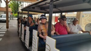 Actualités Résidence Saint Gildas visite en petit train touristique