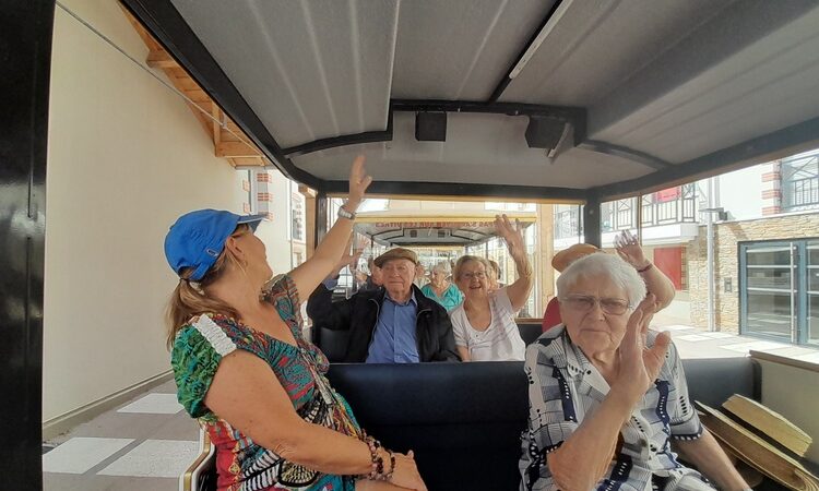 Actualités Résidence Saint Gildas visite en petit train touristique