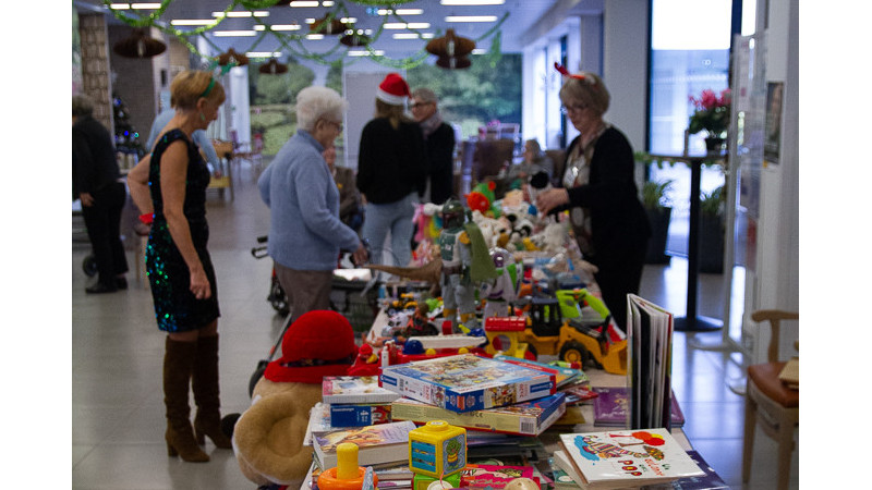 Actualité Résidences les Jardins de la Chénaie et la Grande Providence marché de Noël au profit du Téléthon