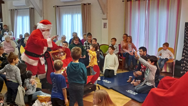 Actualité Résidence Bon Accueil Spectacle de Noël